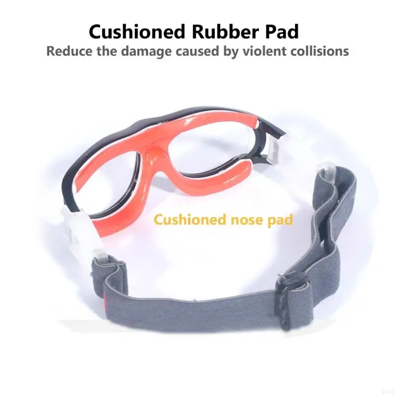 

E56D Eyeglasses Sports Goggles Safety Basketball Goggles For Kids Outdoor Activity