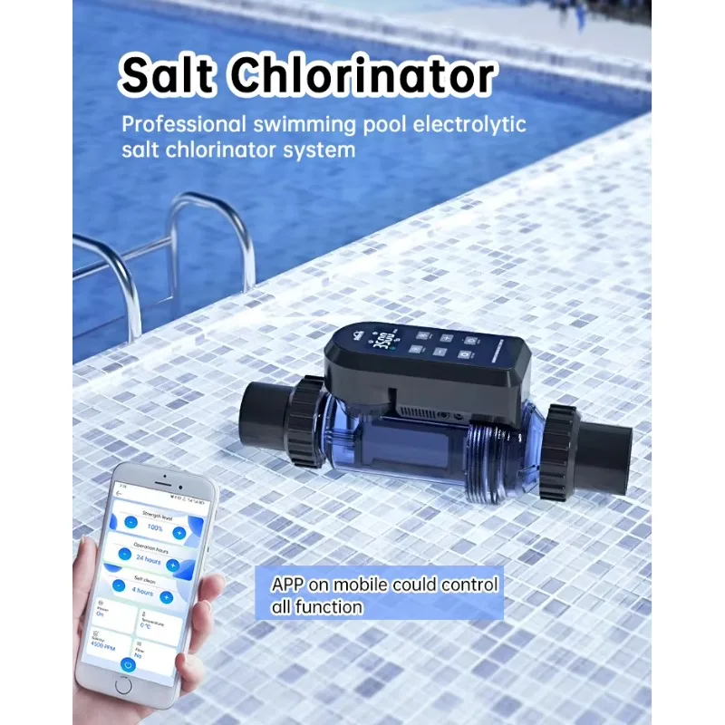STLF OEM ODM Salt Chlorinator Generator Swimming Pools Filter Salt Chlorinator Electronic Water Salt Chlorinator