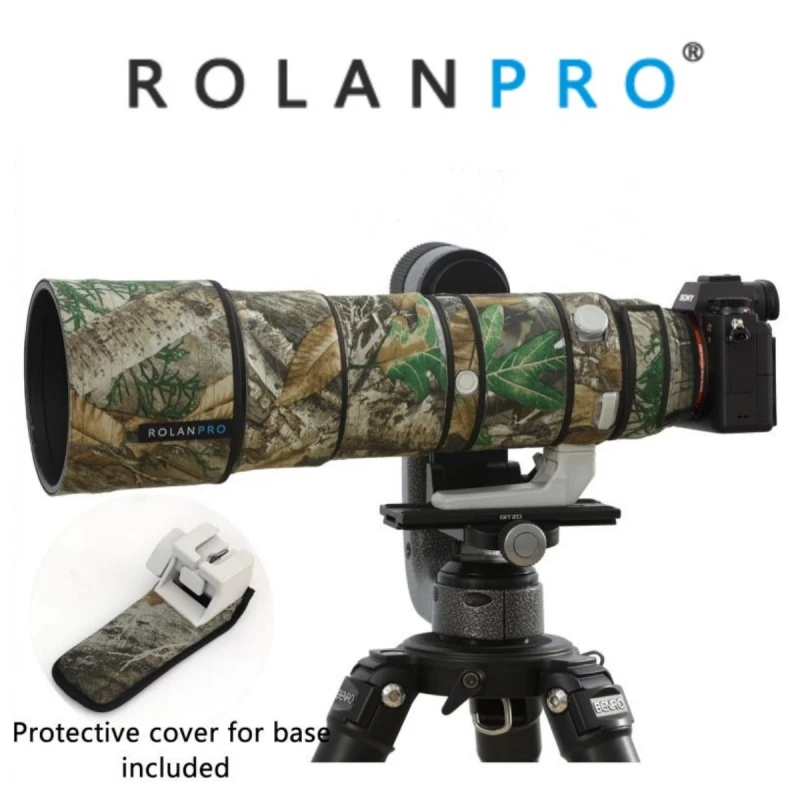 ROLANPRO Etui ochronne na obiektyw do SONY FE 200-600mm F5.6-6.3 G OSS SEL200-600G SEL 200600 Wodoodporny pokrowiec na obiektyw G