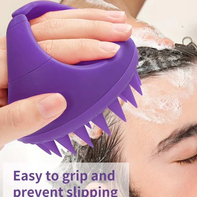 Hoofdhuid Massage Shampoo Borstelkop Massager Schoon Hoofdhuid Kam Haar Wasborstel Hoofdhuid Exfoliator Borstelkop Scrubber Tools Nieuw