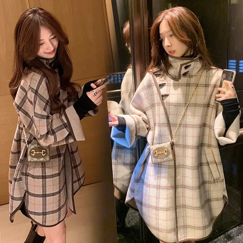 

Pregnant Women Clothes Autumn Winter 2024 Fat mm Spring Loose Thin Fashion Casual Hundred Match Turtleneck Coat Female Commuter