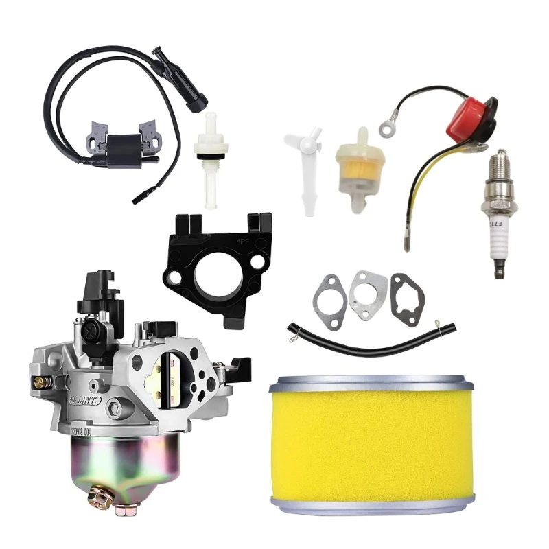 

Carburetor Replacement For GX340 11HP 390 GX390 13HP Engine with Air Filter Charging Kits Lawn Mower Car Accessories