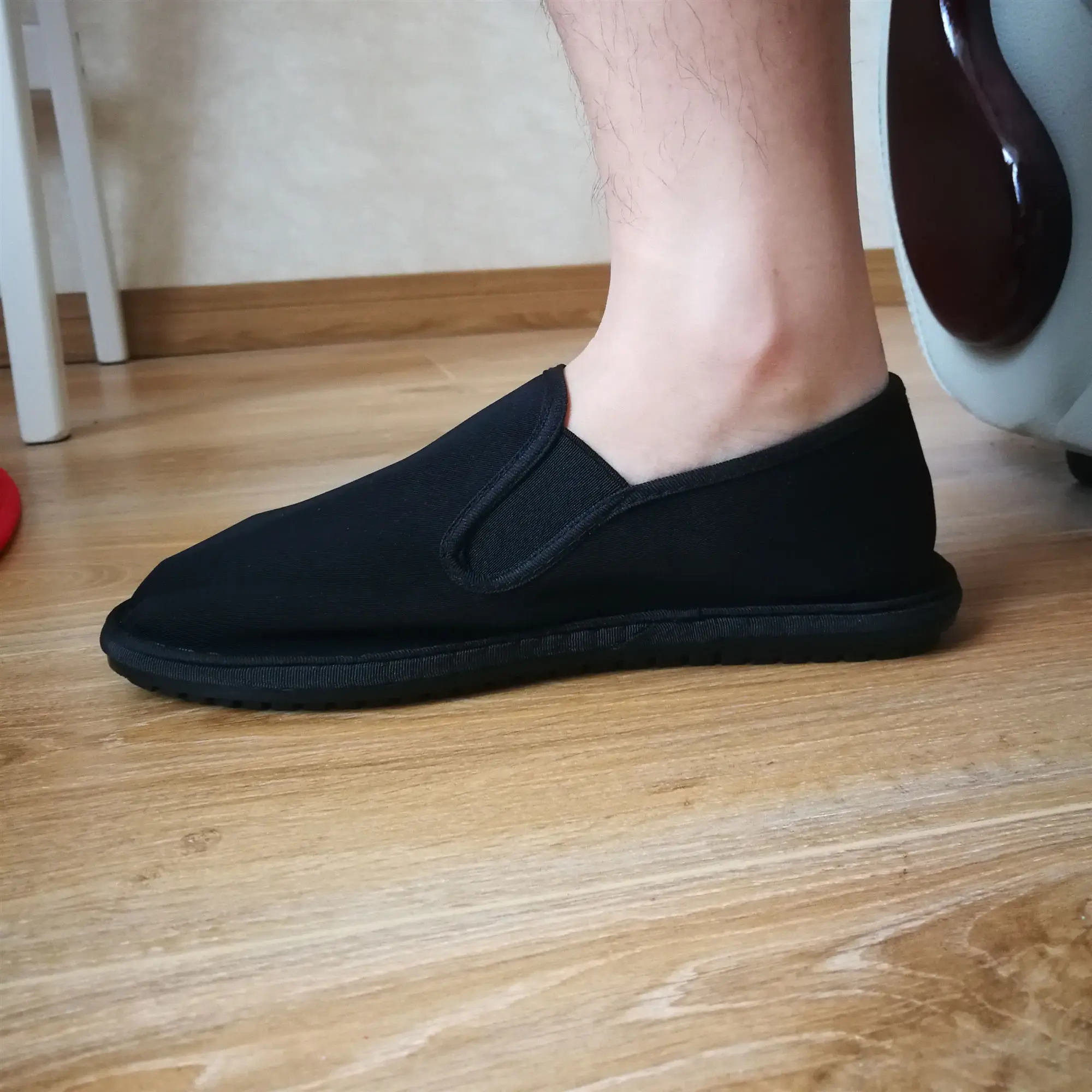Vintage płócienne buty Chun Kungfu czarne buty chińskie tradycyjne Wushu Tai Chi Old Peking buciki sztuka walki Sneaker