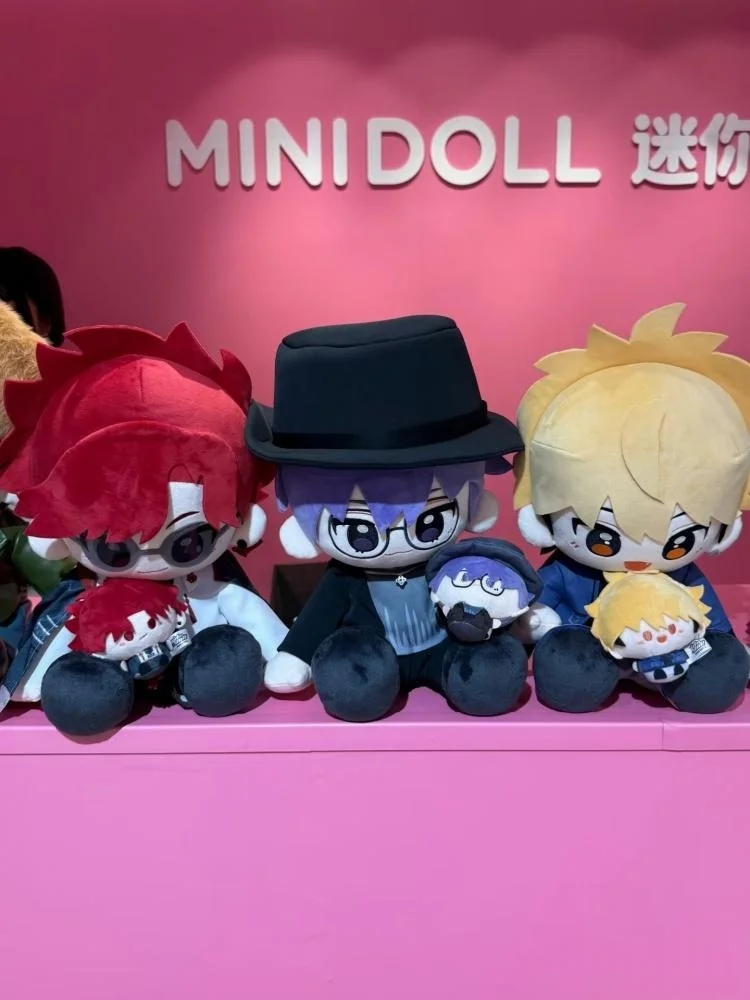 Minidoll Plush Doll Link Click Official Genuine Reverse Time Journey Series Q Version Stuffed Anime Collectible For Adult Fans