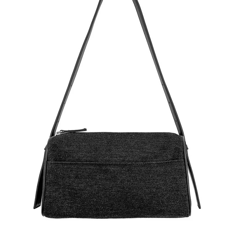

2025 Summer New Blue Denim Cloth Bag, Artistic Small Square Bag, Women's Fashionable and Casual Shoulder Bag
