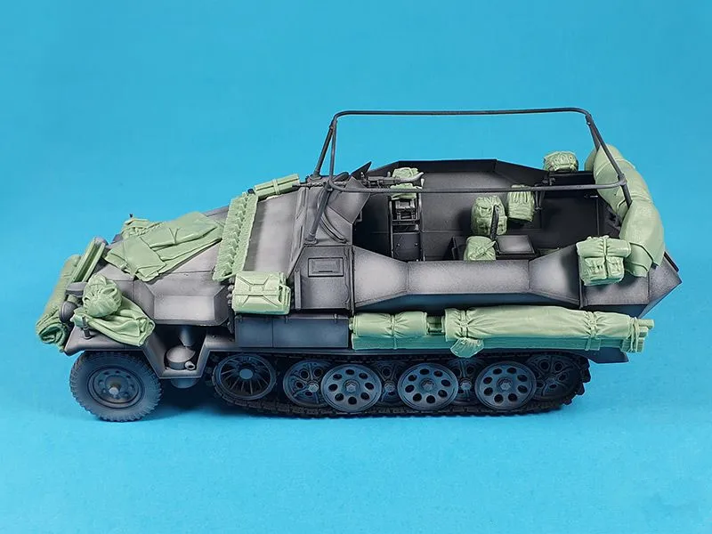 Kit de montaje de figura de resina fundida a presión, 1/35, pila de coche sin pintar, entrega gratuita