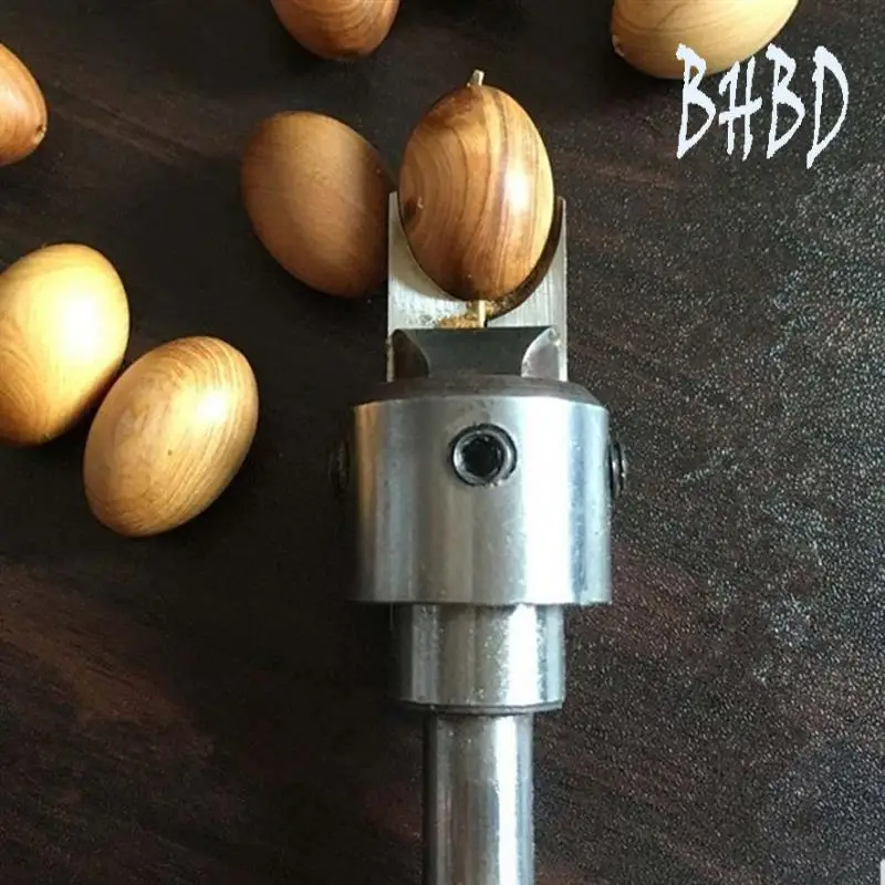 BHBD-6-25Mm Woodworking Tool Bead Drill Bit Bead Drill Bit Buddha Ball Router Bit Milling Cutter Woodworking Tool Set