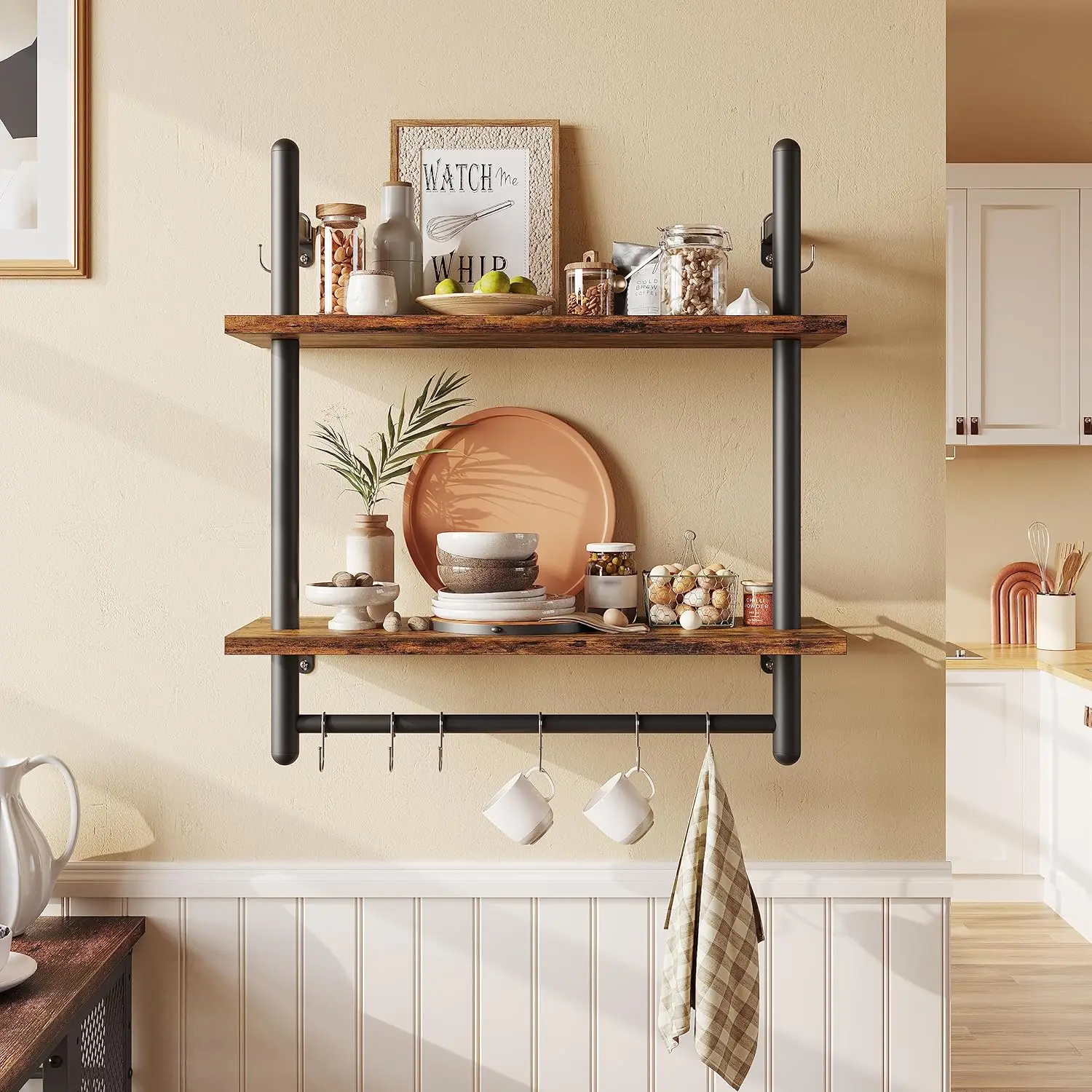 Floating Shelves Kitchen Shelves Wall Mounted 24