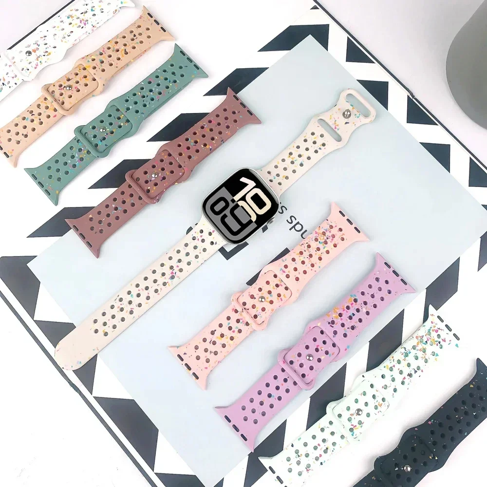 الرياضة سيليكون الفرقة ل أبل الترا 2 49 مللي متر 10 42 مللي متر 46 مللي متر 9 8 7 45 مللي متر 41 مللي متر سوار للساعة iWatch 6 5 4 3 SE 44 مللي متر 40 مللي متر Correa