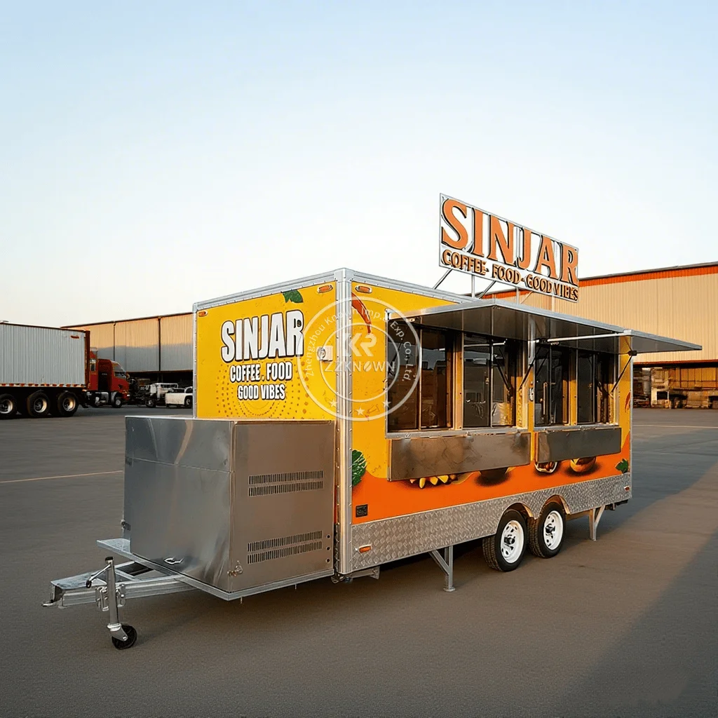 

Cheap Price Street Mini Fiberglass Mobile Hotdog Ice Cream Fast Food Cart Trailer Small Mobile Coffee Food Truck for Sale in USA