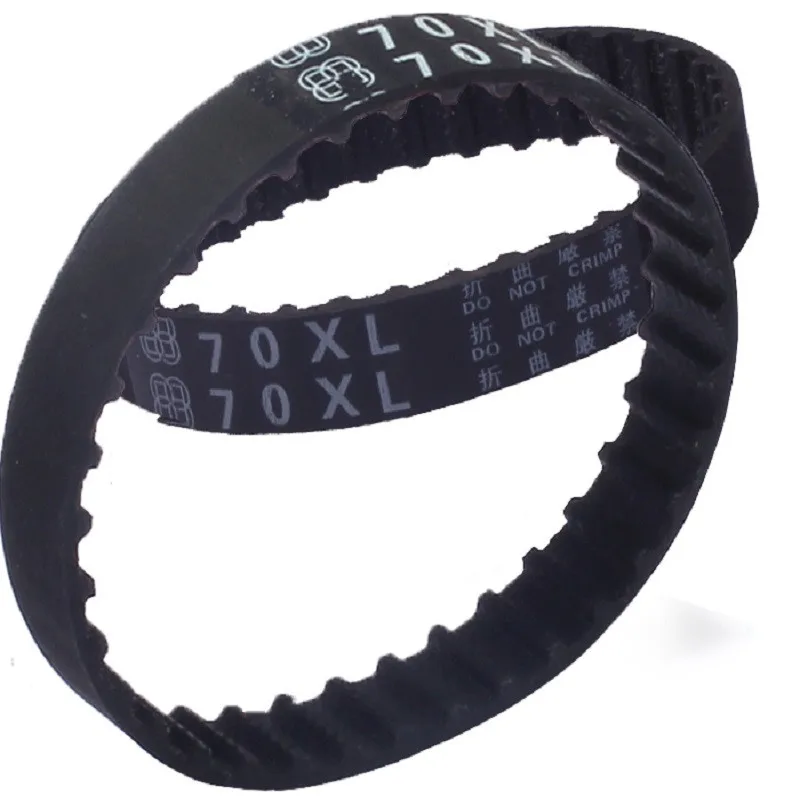 XL Timing Belt XL100 102 104 106 108 110 112 114 116 118 120 122~XL134 Belt Teeth Pitch 5.08mm Width 10mm for XL Timing Pulley