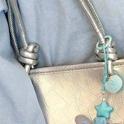 Pijamas dos desenhos animados mouse boneca de pelúcia pingente adorável rato chaveiro saco encantos mochila pendurado decoração casal chave titular presente