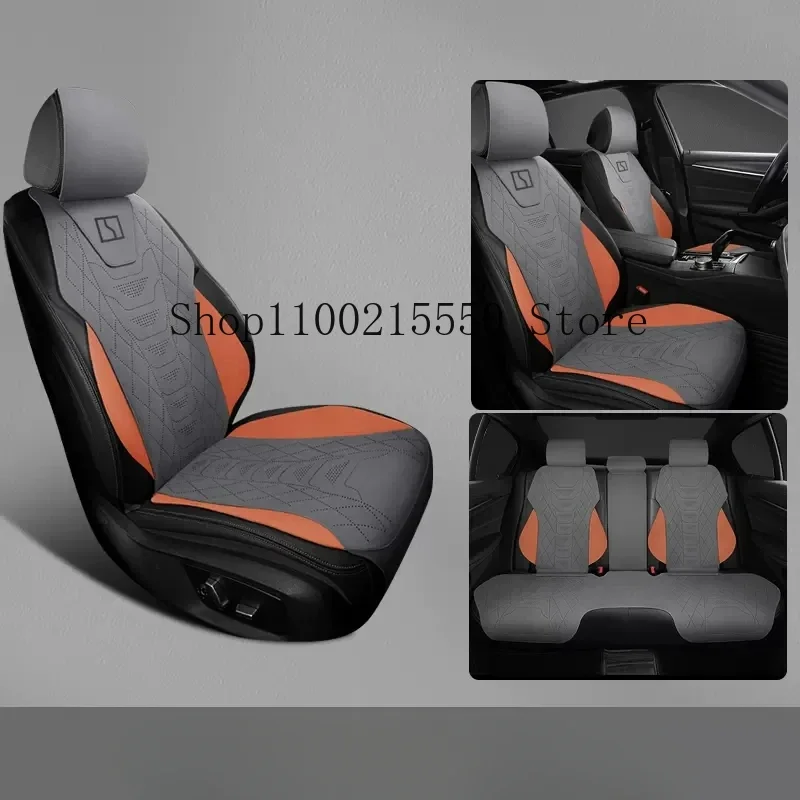 For Extremely Krypton ZEEKR 001 X 009 007 Car Seat Cover leather Auto Seat Protector Vehicle Cushion Car Goods Accessories