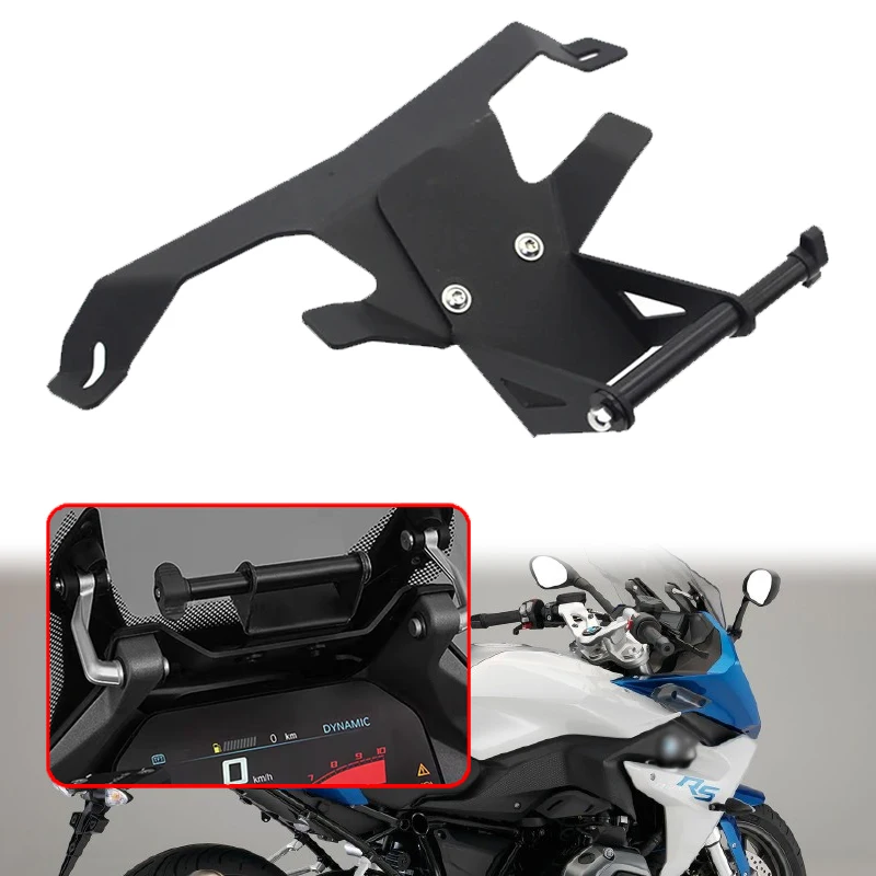 

Motorcycle Accessories GPS Navigation Bracket Mobile Navigation Support Parts Fit For BMW R1200RS 2013-2018 R1250RS 2019-2023