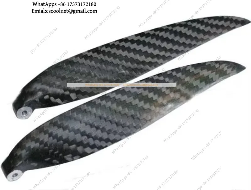 9-19 Inch Full Carbon Foldable Power Blades 9.5X5～12X6.5 Model Flight Equipment Power Rotating Accessories