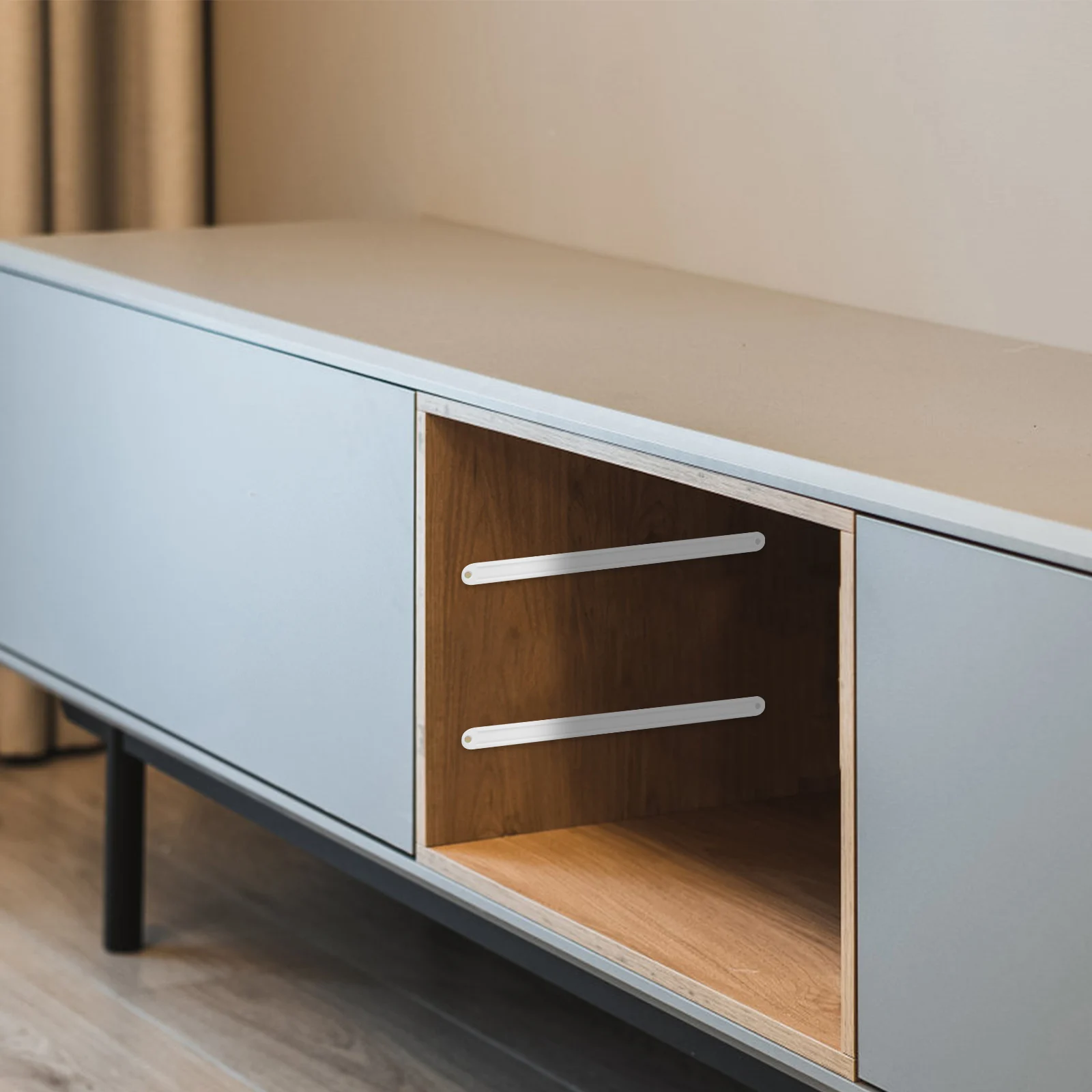 1 conjunto 1 conjunto 235mm corrediças de gaveta de plástico montagem lateral guia de pista de gaveta suave para guarda-roupas teclados gabinete peças de reposição