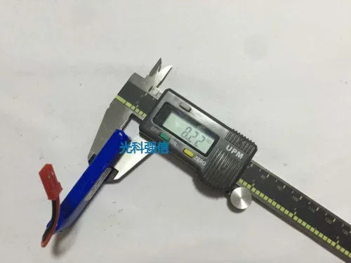 新しい本物の 3.7V ポリマーリチウム電池充電 801855 30C 高レート航空機電源