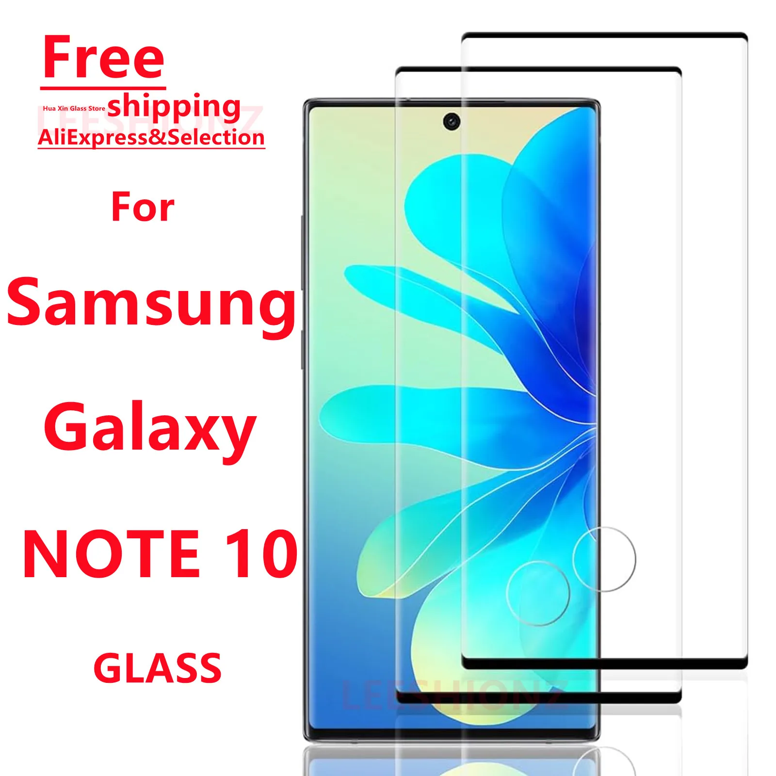 

1/4Pcs Tempered Glass Screen Protector for Samsung Galaxy Note10 - Smartphone Protection Suitable for Samsung Note10 Series