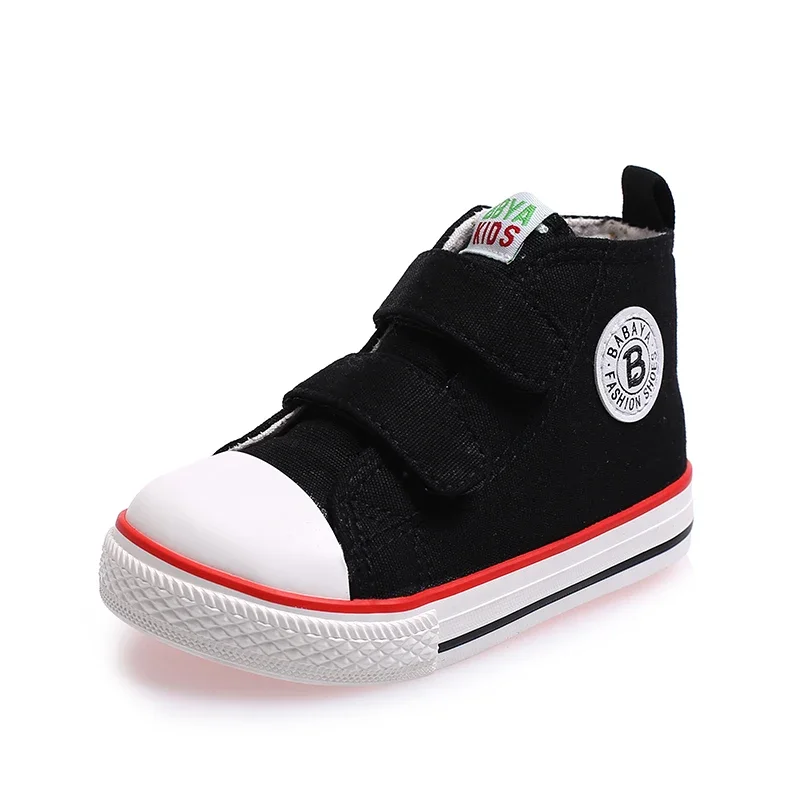 Baby Canvas Shoes 1-3 Years Old Baby Girls Shoes Breathable Soft Autumn 2023 Kids Fashion Toddler Shoes Boys Sneakers