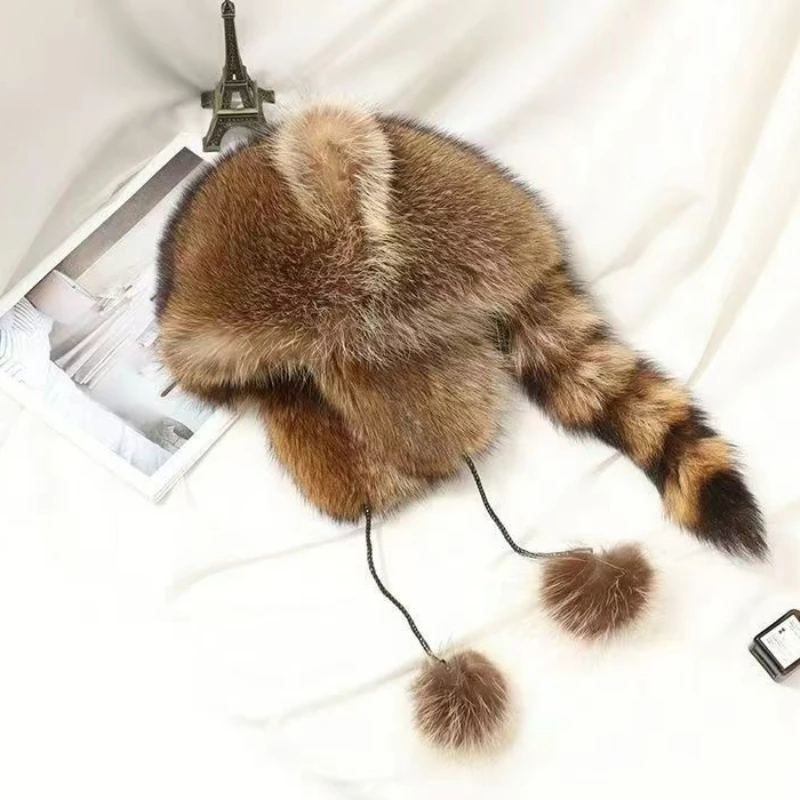 الشتاء الاطفال الكرتون قبعة حماية الأذن أفخم قبعة الأطفال الدافئة الوالدين الطفل قبعة