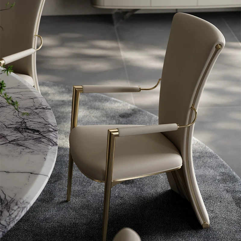 FYDC-Chaises de Salle à Manger de Luxe Nordique, Moderne, Haut de Gamme, Minimalisme poumons, Meubles de Salon et de Cuisine