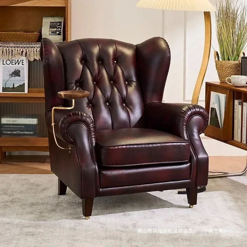 1919 Godfather Cigar Chair Italian Single Sofa American Classic Living Room Tiger Chair