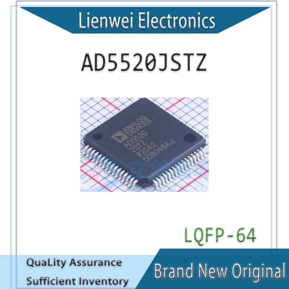 

100% New Original AD5520 AD5520JSTZ IC Chipset LQFP-64