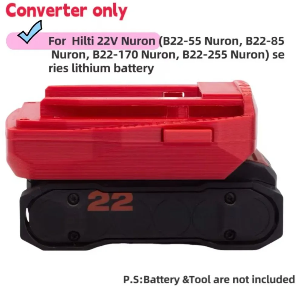 adaptador para ferramenta hilti 22v nuron b2255 nuron b2285 nuron b22170 nuron b22255 nuron para hilti b22 26 b2240 b2290 01