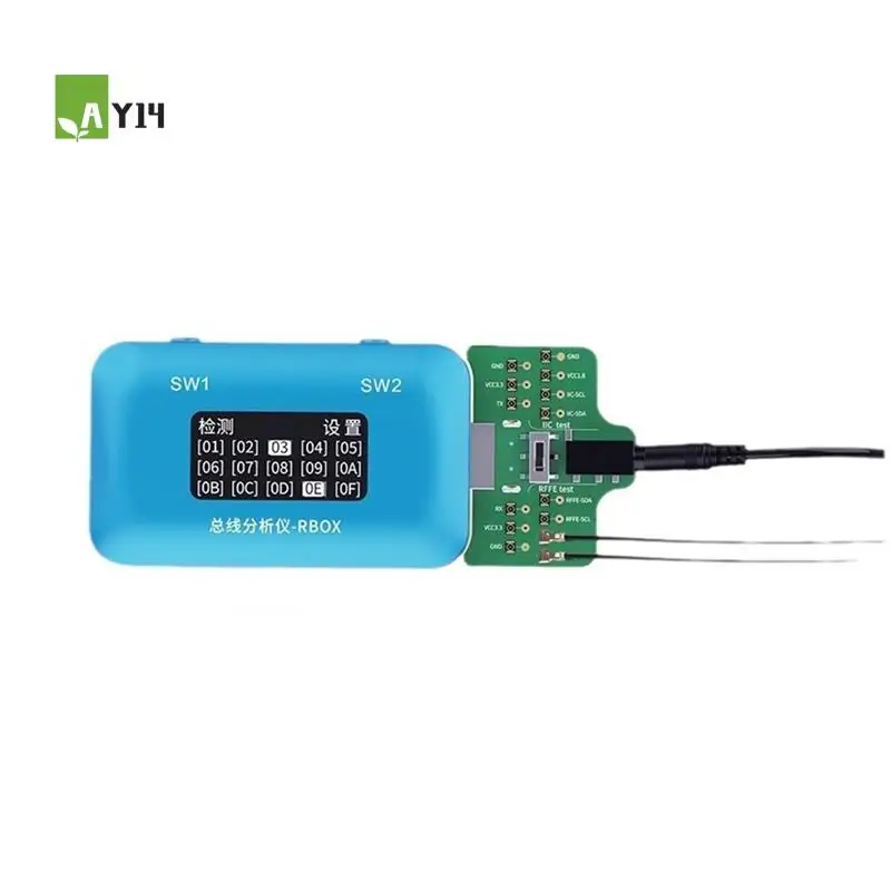 

AY14 -RBOX Bus Analyzer Mobile Phone Motherboard Signal Fault Detection And Repair Tool For Mobile Phone Repair