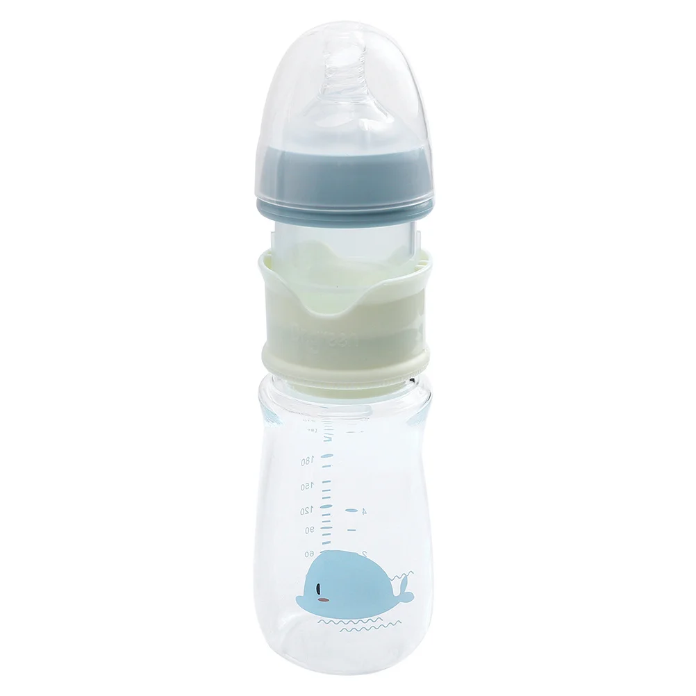 

240 мл детская бутылочка для молока, материал премиум-класса, компактный размер, удобный для переноски, подарок для детского душа, фестивалей, бутылочка для молока