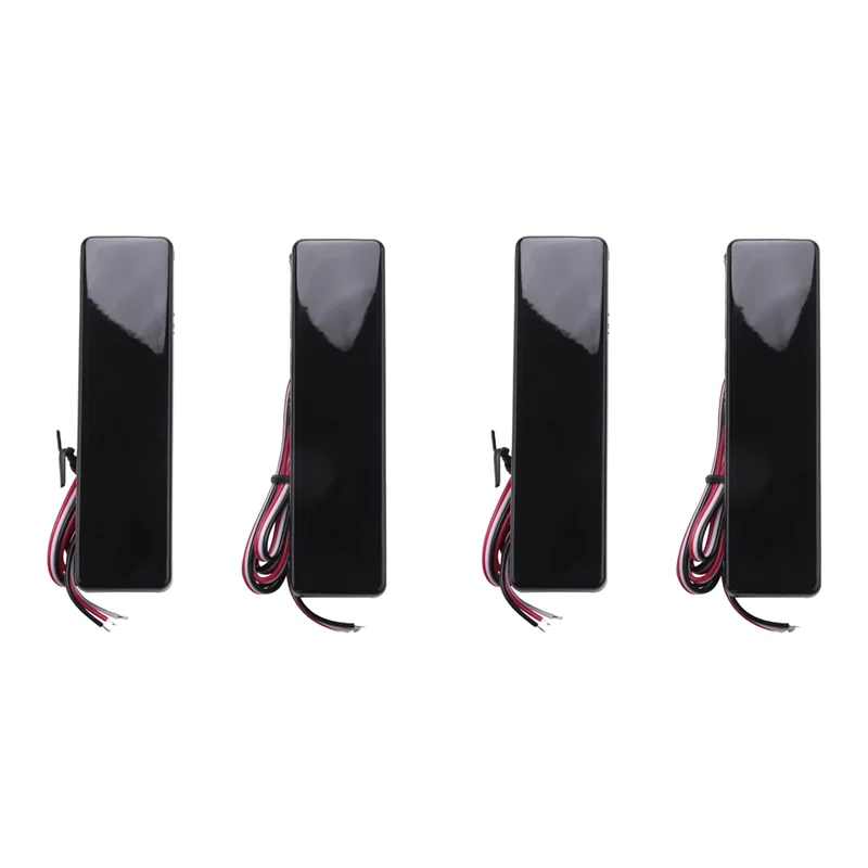 

4X черные линзы светодиодный отражатель бампера задние фонари для Opel Vauxhall Vivaro Movano для Nissan Primastar для Renault