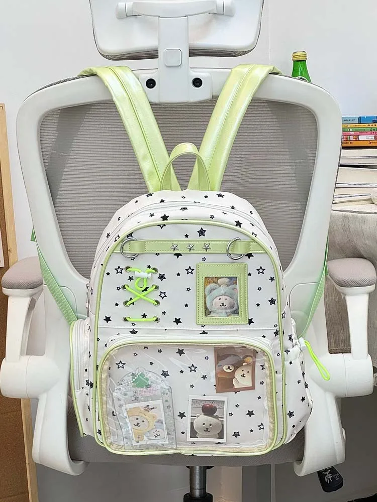 Kawaii Starry Harajuku Pastel Ita Backpack
