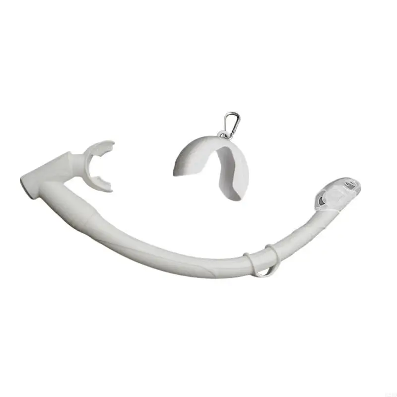 

Свернутая трубка с футляром для хранения Трубка для фридайвинга и сноркелинга Плавание Трубка для плавания на открытом воздухе с