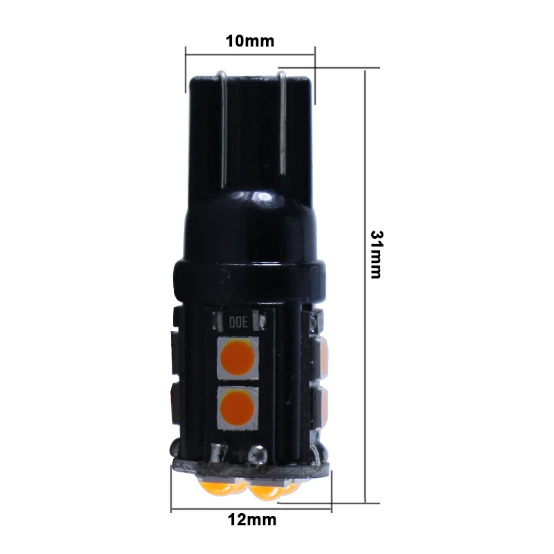 2x Ampadas T10 Led Clearance Light W5W 194 Super 3535 12V Canbus Car Interior Reading Dome Lamp Auto Parking Wedge Bulb 12 Volt