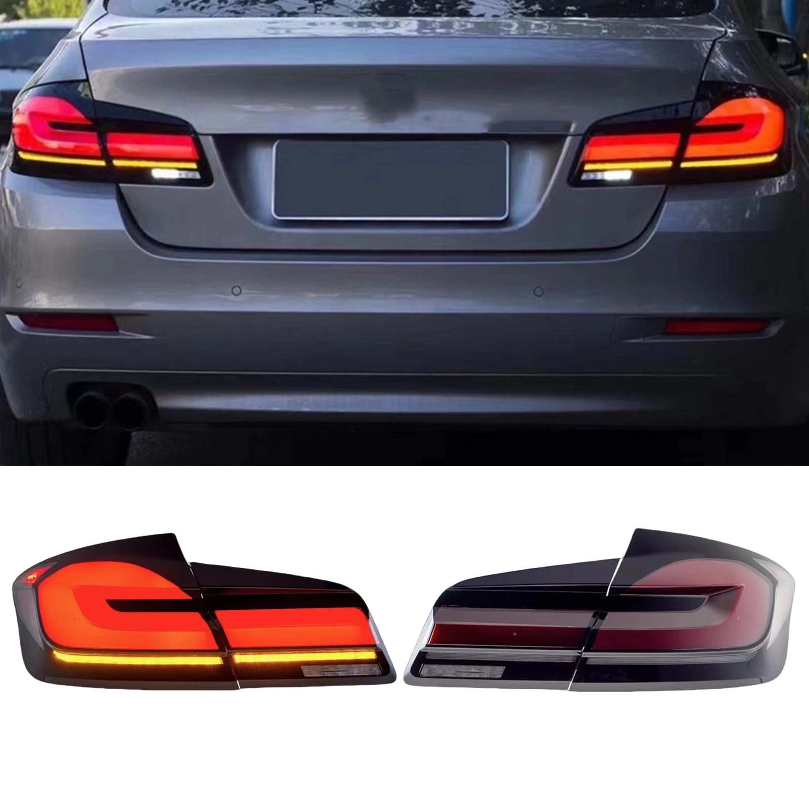 

For BMW 5 Series F10 F18 2010-2017 Rear Tail Lights Lamp Assembly Turn Signal Brake Taillamp Taillights