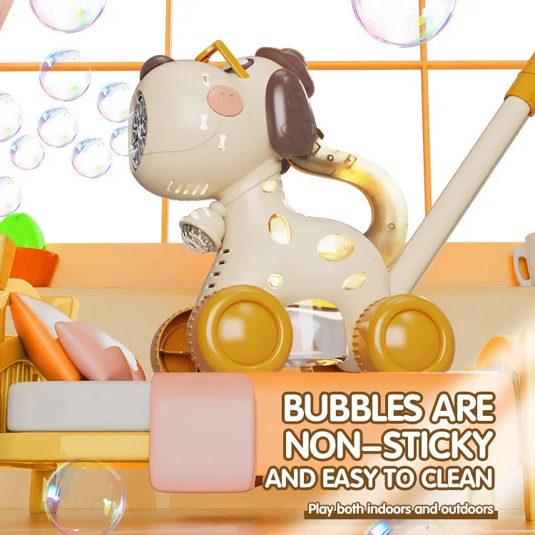 Push Bubble Cart Electric Blowing Toys Soap Blowers Automatic Bubbles Machine with Music Lights Children Gift Outdoor Games