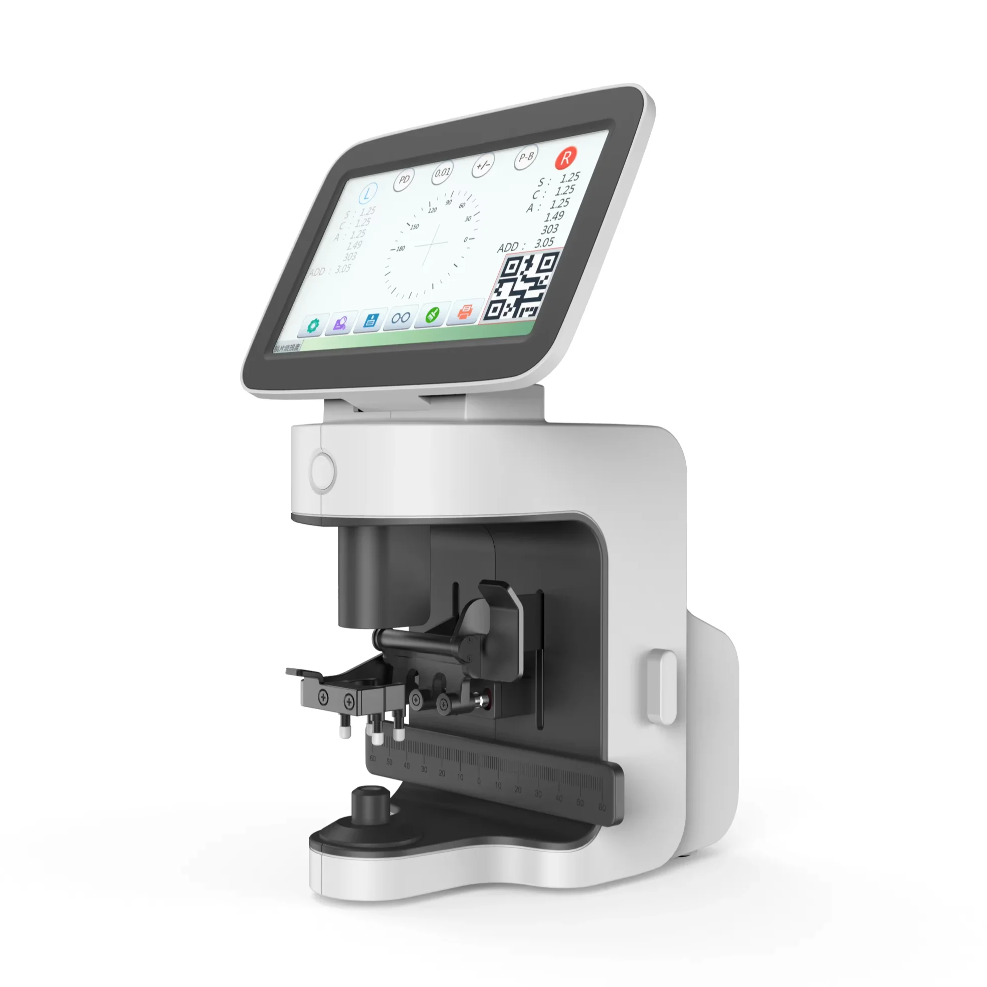 

New Arrivals Lens Test Instrument Lm001 with 7inch Touch Screen Uv Blue Light Measure Manual Mini Portable Lens Meter