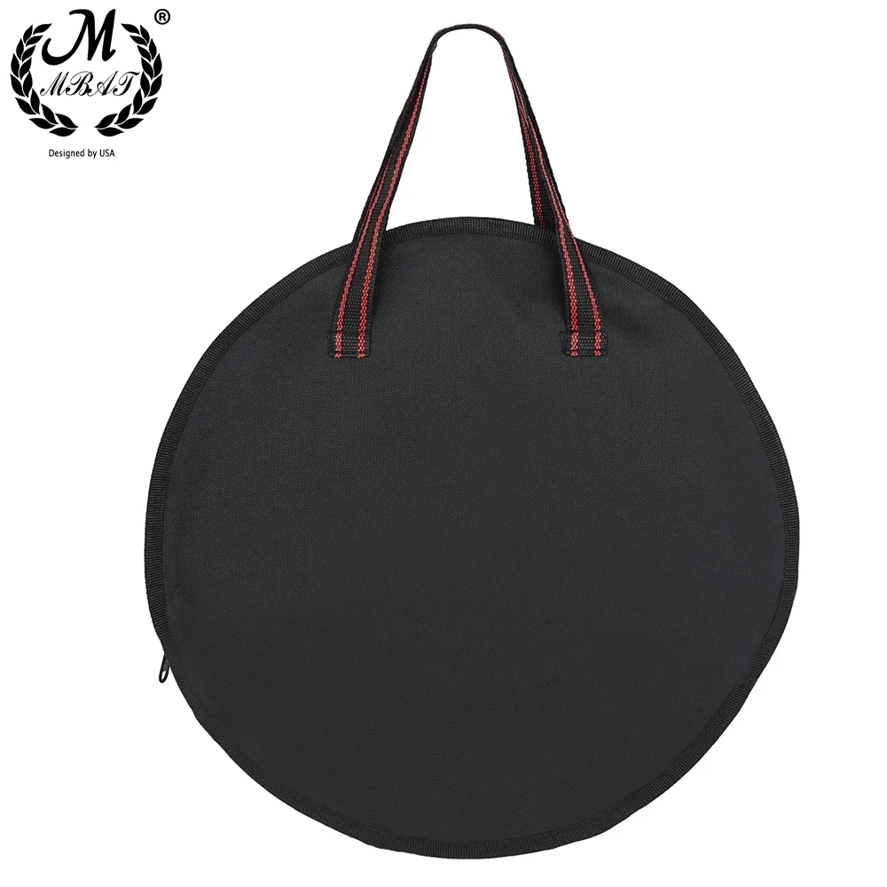 10 Inch Dumb Drum Storage Portable Waterproof Oxford Cloth Drum Bag Percussion Instrument Pack Accessories