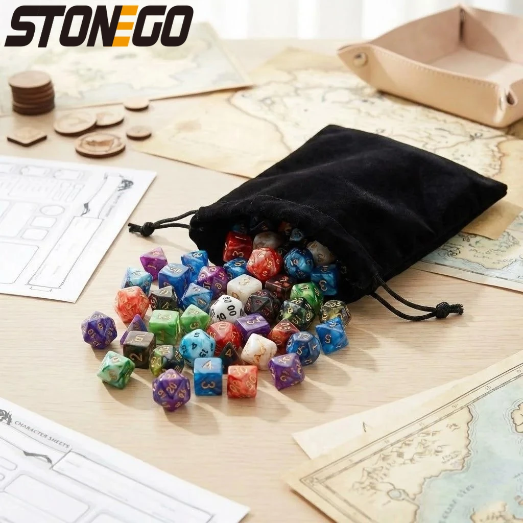

7Pcs Polyhedral RPG Dice Set Tabletop Games Accessories DnD Gift Gamer Role Playing Board Game Dice Sets