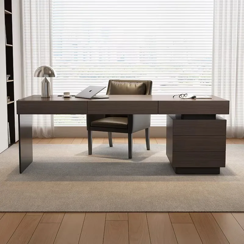 Designer Drawers Storage Office Desks Modern Manager Luxury Standing Home Office Desks Standing Writing Escritorio Furniture
