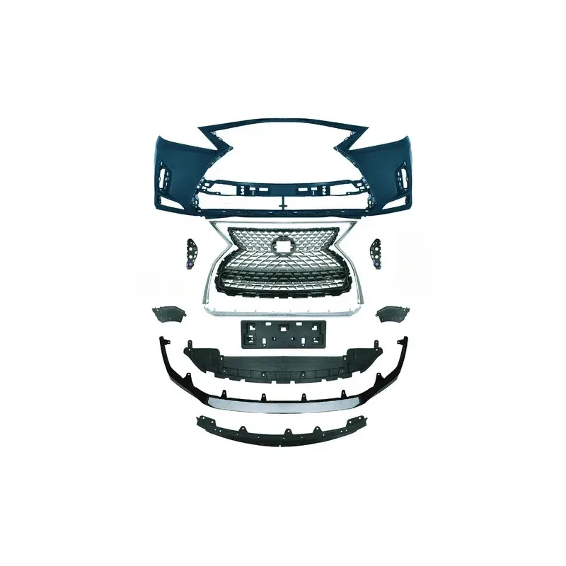 

Car Front Bumper Face Conversion Kit for RX270 350 450h 2009-2015 Upgr to 2019+ Style Front Bumper Automotive Body Kits