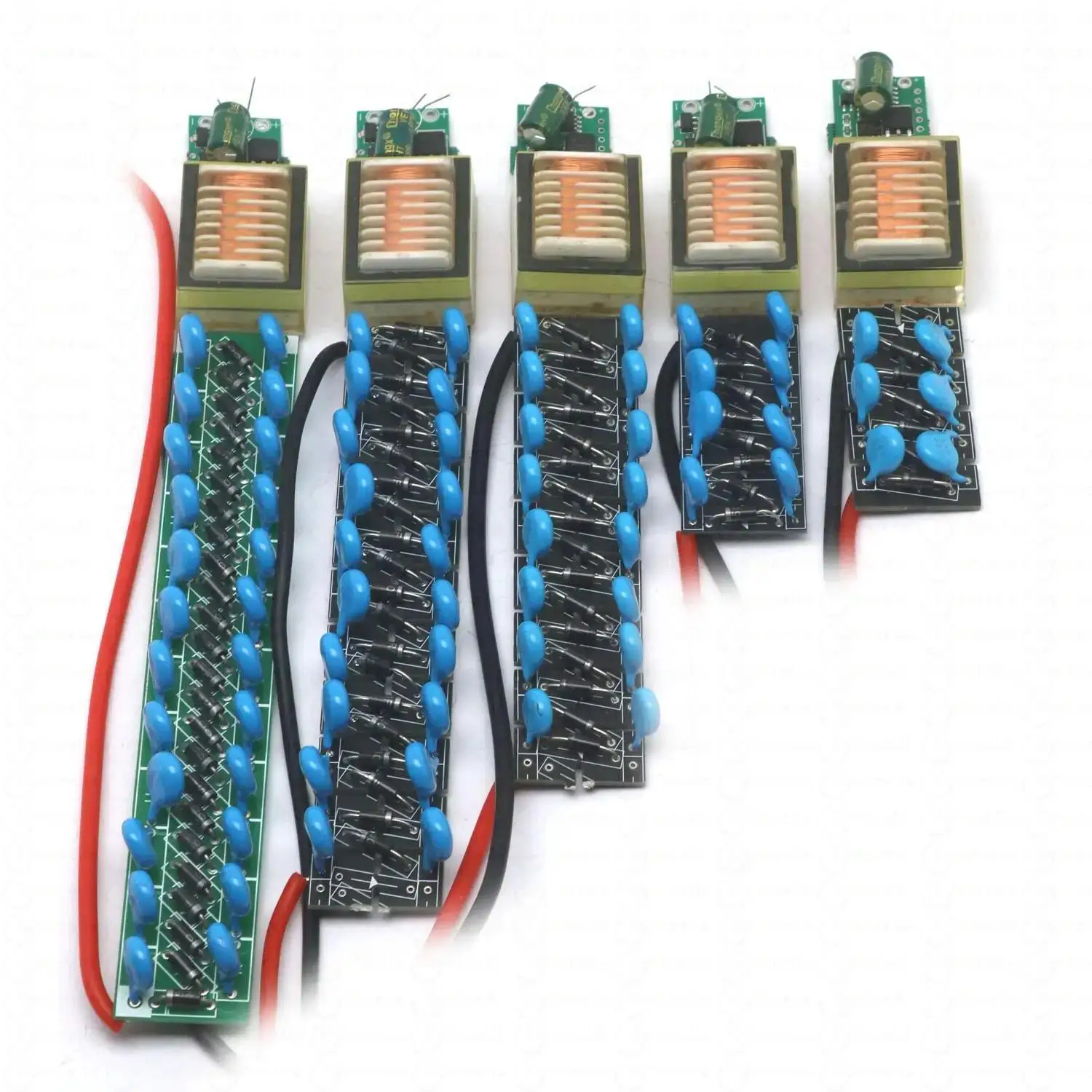 الجهد العالي العاكس تيار مستمر 5 فولت-12 فولت دفعة ، 1 kv-20 كيلو فولت ، قابل للتعديل قوس نبضي وقت طويل مولد كهرباء