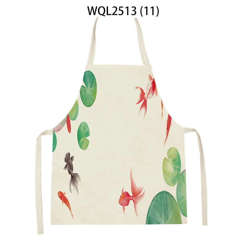 

Кухонный фартук с принтом подводной лодки, домашние креативные аксессуары для выпечки, фартук с рисунком морской жизни, рыба, кухонный Delantal