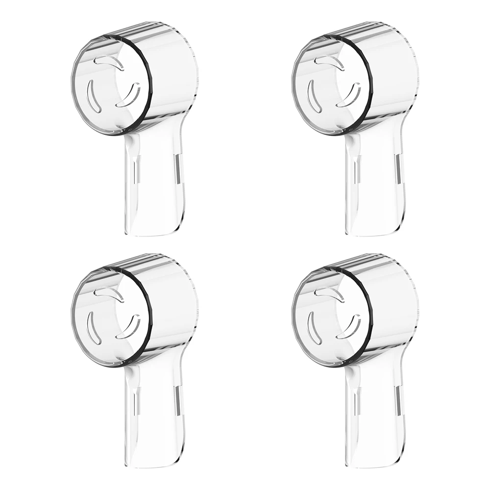 Tandenborstel stofdichte hoezen doppen compatibel met Braun Oral B vervangende hoofden en iO-serie elektrische tandenborstelkopbeschermer