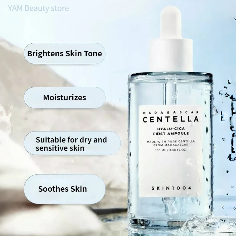 Korean Centella Skincare 2pcs Sets Hyalu-cica Gentle Cleansing Milk,Makeup Remover Moisturizing Cleanser Soothing Dry Skin 200ml