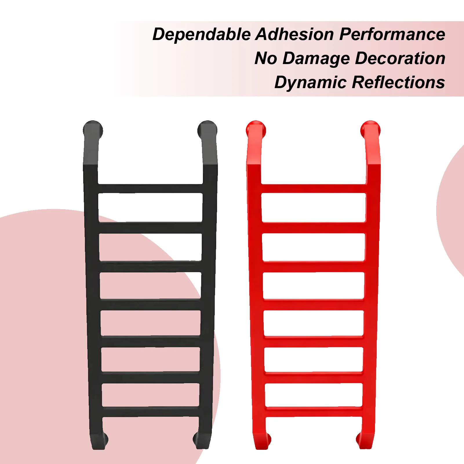 

Наклейка для автомобиля без сверления, стабильная фиксация, украшение на кузов автомобиля, крыша, 3D орнамент лестницы для бампера, капота, двери, поездки на работу, путешествия, семья