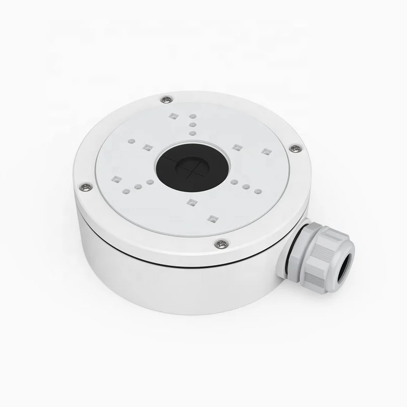 دعامة تثبيت صندوق التوصيل لكاميرا CCTV الأمنية في الهواء الطلق غلاف ألومنيوم مقاوم للماء تركيب سقف الحائط