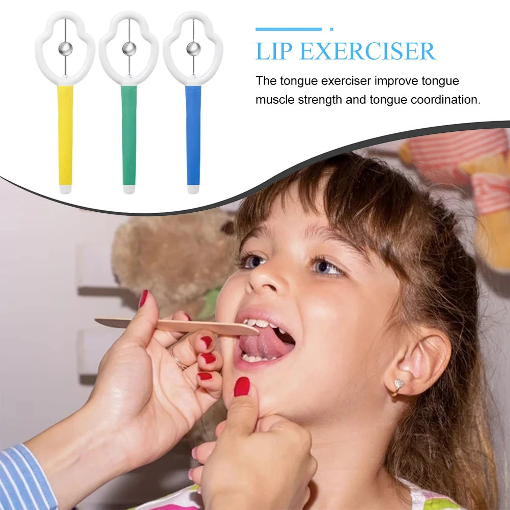 Tongue Muscle Trainer al Exerciser Strengthens Flexibility Stability Speech Therapy Tool Pronunciation for Kids