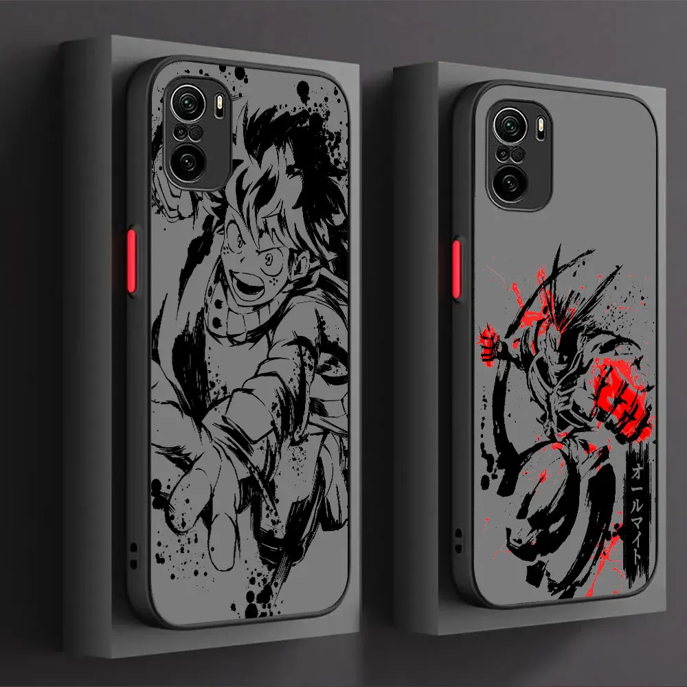 Deku Midoriya My Hero Academia Kids Matte Phone Case For OPPO REALME C17 V5 10 3 3I  XLITE 5 5I 5S 6 6S 7 NARZO 20A PRO 5G