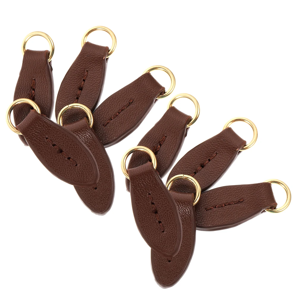 

10Pcs Zipper Pulls Leaf Design for Purse Suitcase Coat - Universal Zipper Pull Replacement Parts Smooth Slider Handle